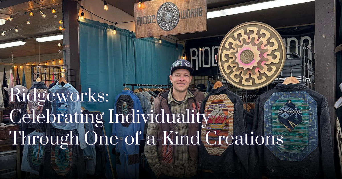Ridgworks Custom Booth at a music festival. 