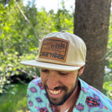 Canvas Leather Patch Hat