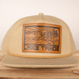 Canvas Leather Patch Hat