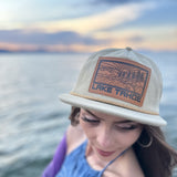 Canvas Leather Patch Hat