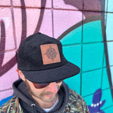 Nothern Black Viking Hat